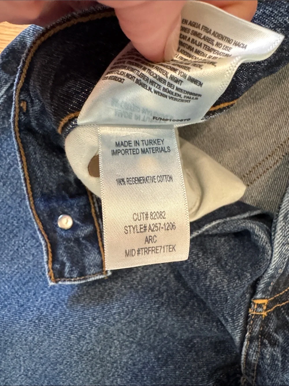 AGOLDE Womens Arc jeans - Picture 3 of 3